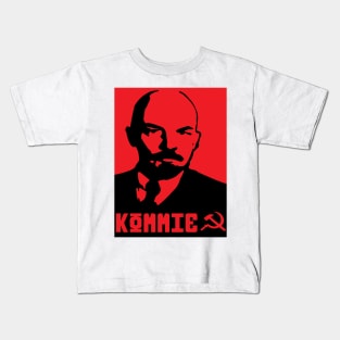 Red Lenin Kids T-Shirt